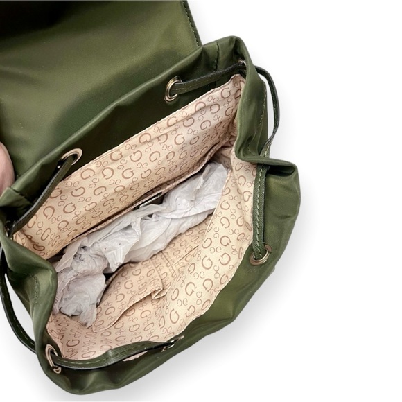 GUESS Carbondale Backpack Army Green Nylon